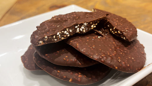 Dark Chocolate Quinoa Snaps (Ve) – DR.VEGAN
