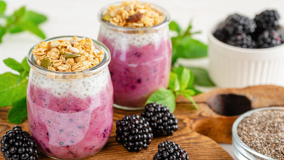 Berry & Seed Overnight Oats