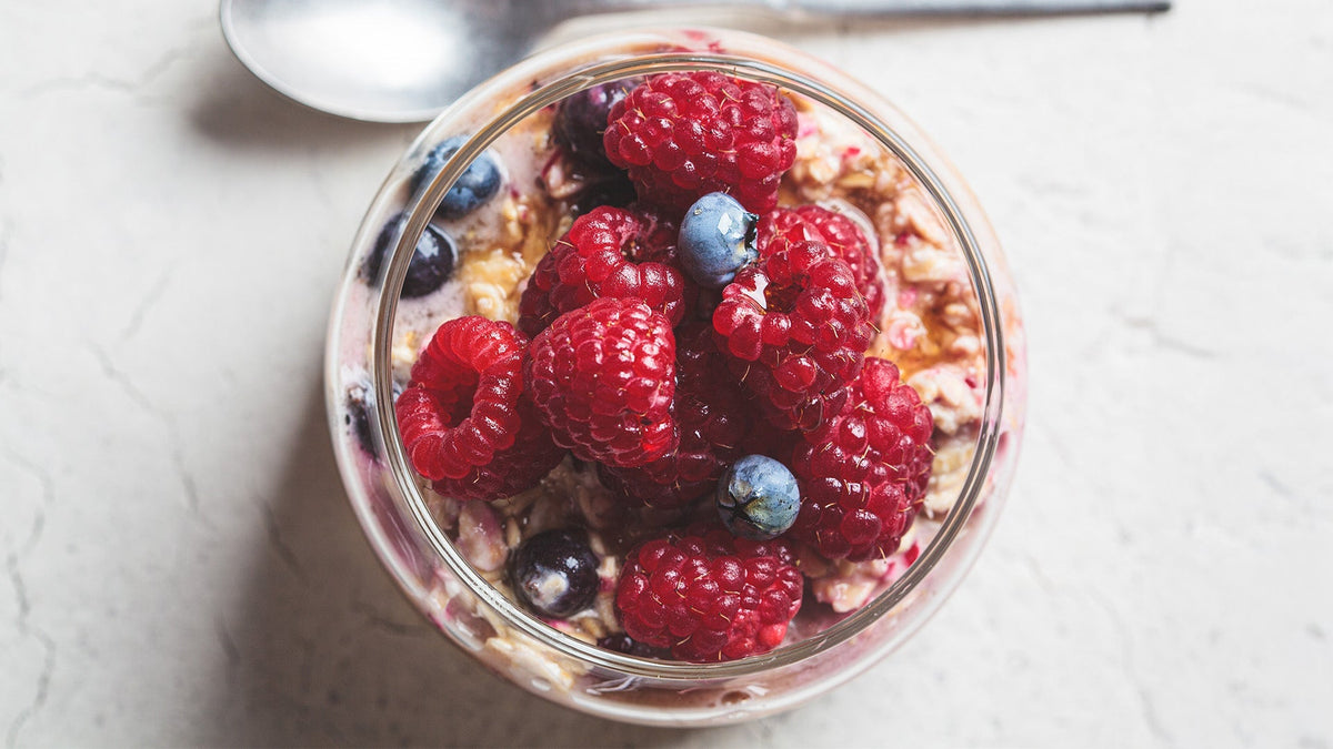 Berry, Chia & Flax Breakfast Pudding