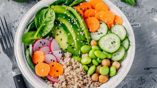 Warm Protein Lunch Bowl (Ve)