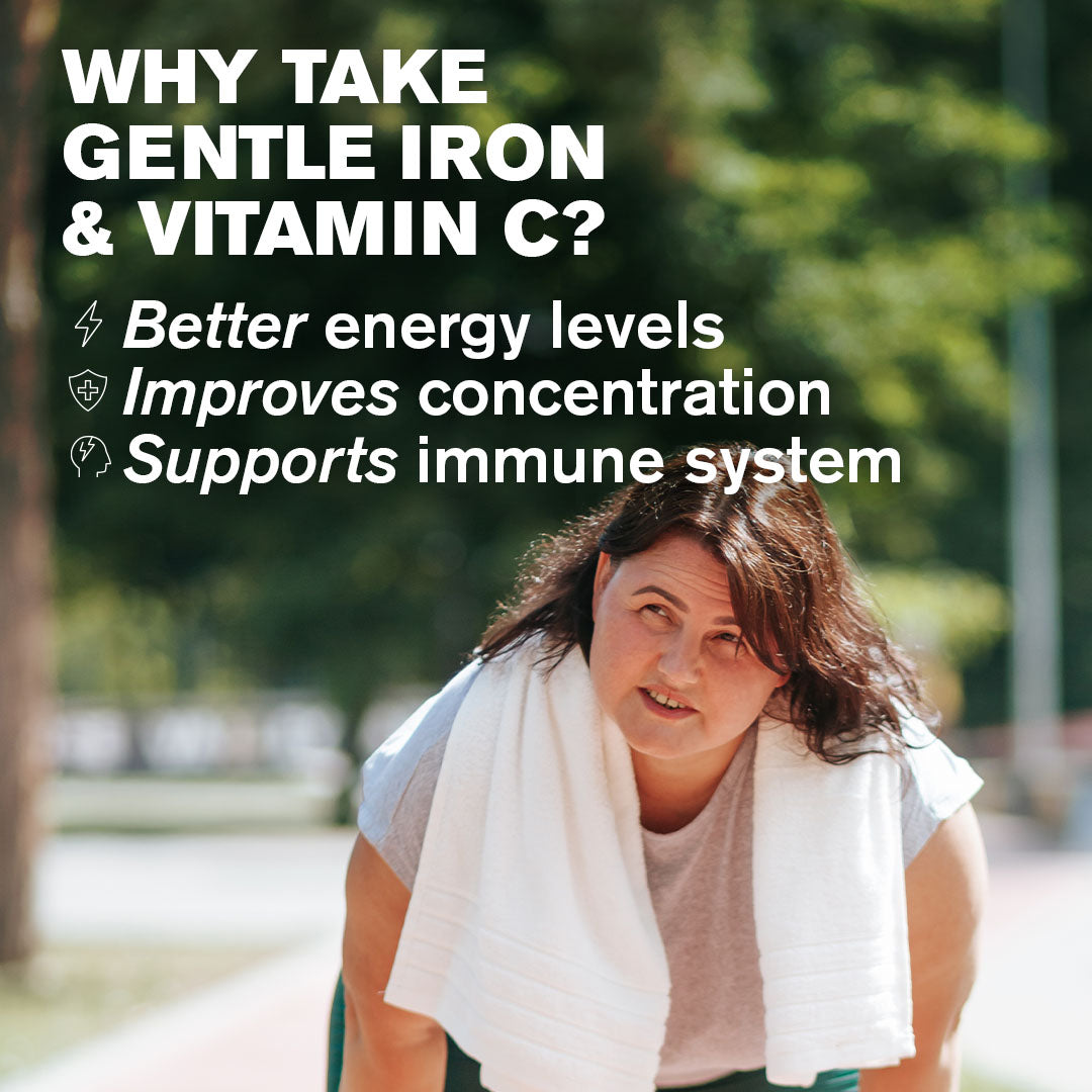 Iron Vitamin C Complex - Phyto Vitamins From Curry Leaf & Amla - PureNature