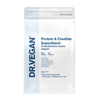 Supermezcla de proteínas y creatina