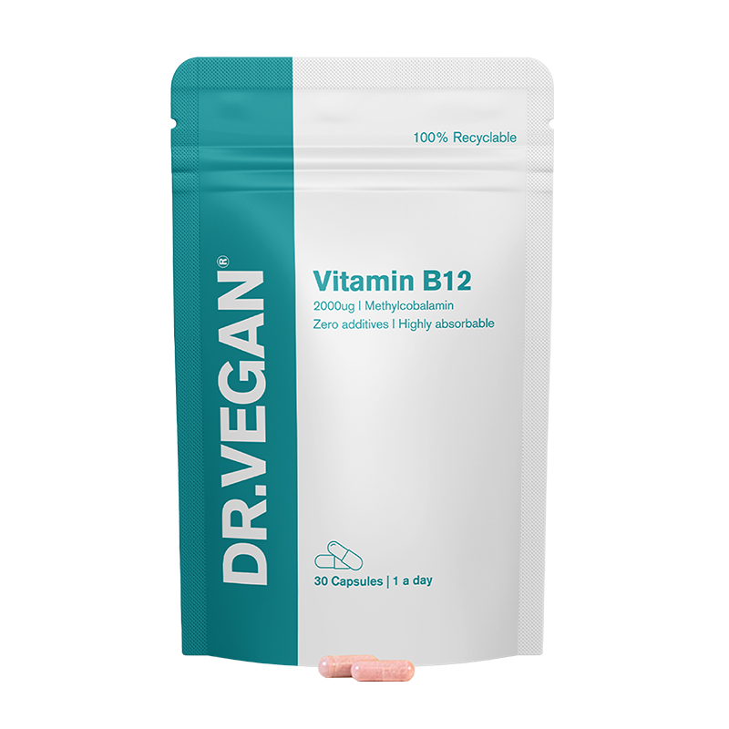 Vitamin B12 2000ug | Vegan B12 Supplement | DR.VEGAN Vitamin B12 2000ug | Vegan B12 Supplement | DR.VEGAN