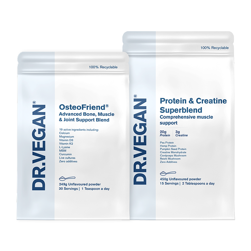 Paquete integral de apoyo para huesos y cuerpo